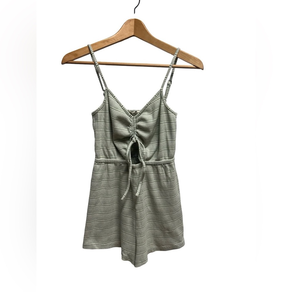 LE LIS Mint Green & Cream 💚🤍💚- Romper